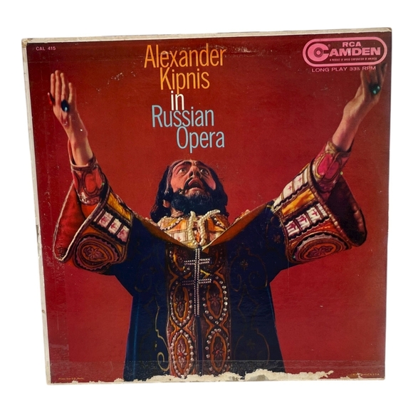 Other - Alexander Kipnis In Russian Opera Vinyl LP 1967 RCA Camden CAL-415 Classical G